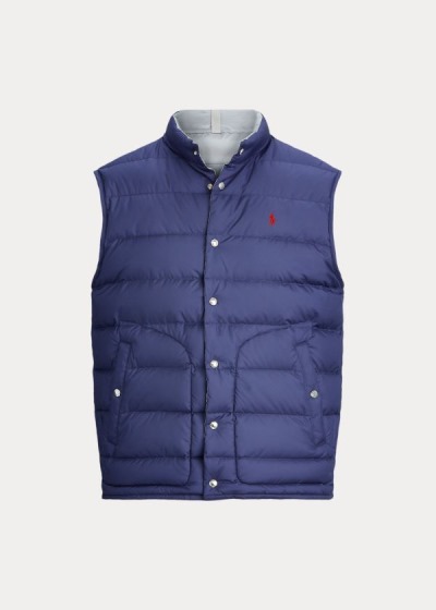 Polo Ralph Lauren Reversible Down Veste Herre Danmark (GENXZ9148)